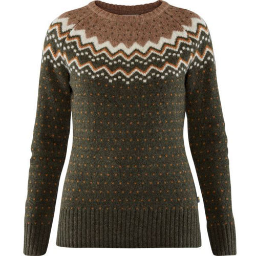 Fjällräven Övik Knit Sweater W. Deep Forest