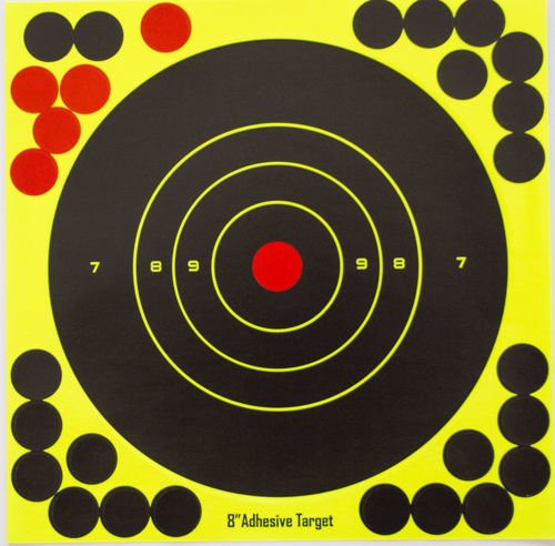 Mjoelner Skyteskive 20x20cm 10 Skiver