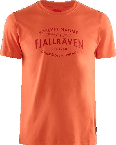 Fjällräven Est. 1960 T-Shirt Rowan Red S