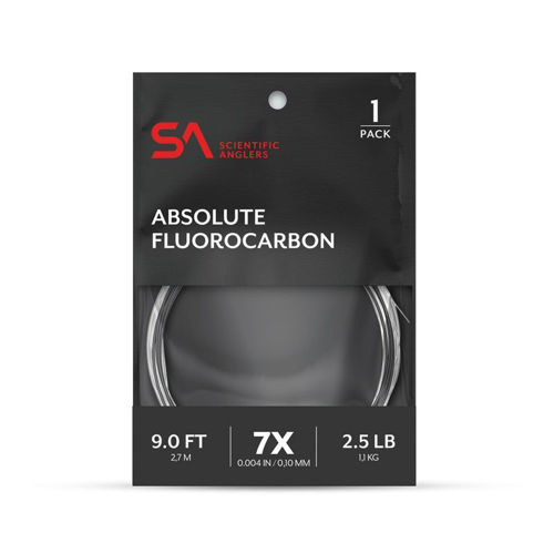 SA Absolute Fluorocarbon Leader 12` 10lb 0,25mm