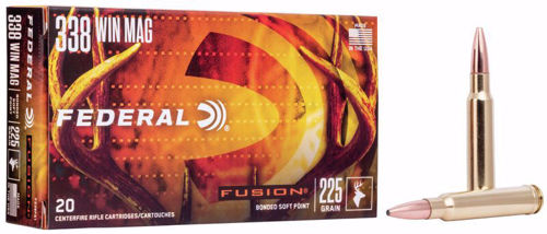 Federal Fusion 338 Win.Mag. 225 SP