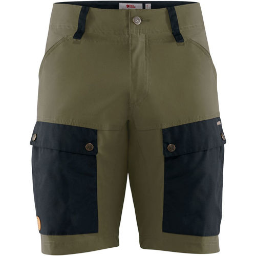 Fjällräven Keb Shorts Dark Navy - Light Olive