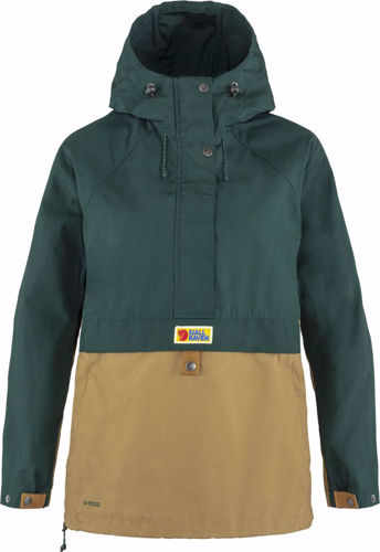 Fjällräven Vardag Anorak W Arctic Green - Buckwheat Brown