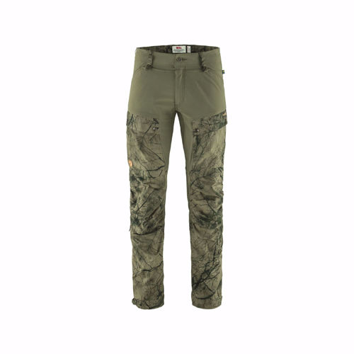 Fjällräven Keb Trousers M Green Camo-Laurel Green 56