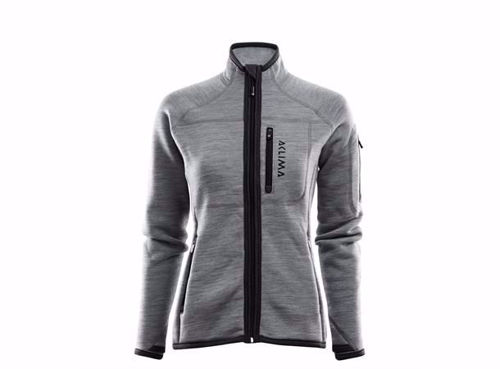 Aclima Fleecewool Jacket W Grey melange