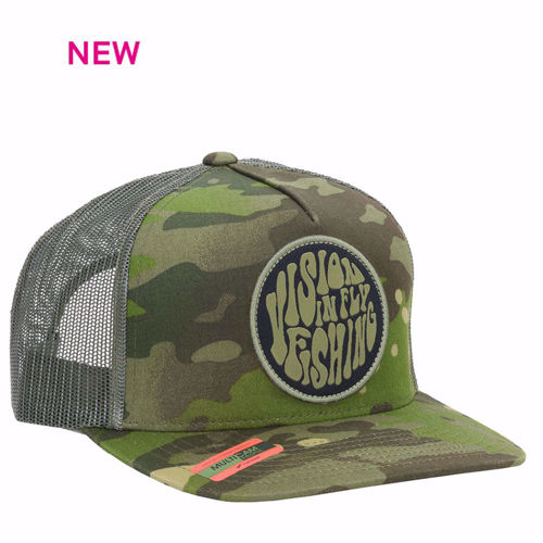 Vision PSYKE Green Camo Caps
