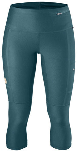 Fjällräven Abisko Trekking Tights 3/4 W Glacier Green