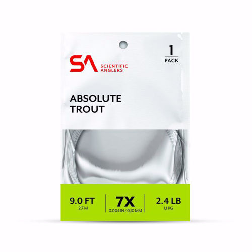 SA Absolute Trout Leader 9` 5X 0,15mm