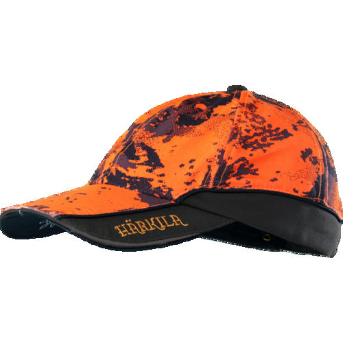 Härkila Lynx Safety light cap AXIS MSP® Orange Blaze/Shadow brown