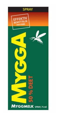 Mygga Myggmelk Spray 75 ml.