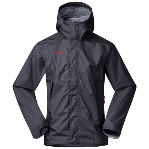 Bergans Super Lett Jakke SolidDkGrey/FireRed