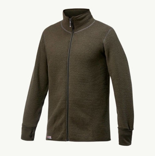 Woolpower Full Zip Jacket 600 gr Pine Green