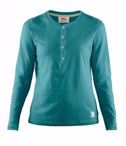 Fjällräven Greenland Buttoned LS W Frost Green