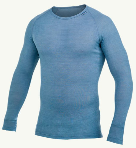 Woolpower Crewneck LITE BLUE L