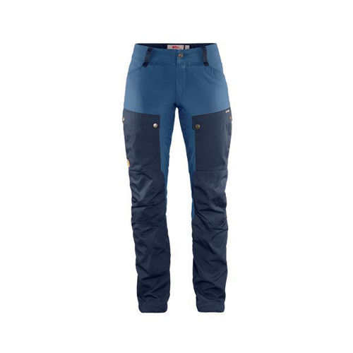Fjällräven Keb Trousers Curved W Dark Navy-Uncle Blue