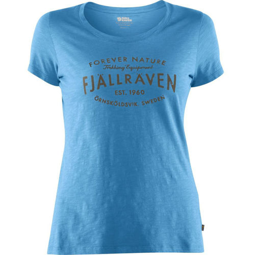 Fjällräven Est. 1960 T-Shirt W River Blue