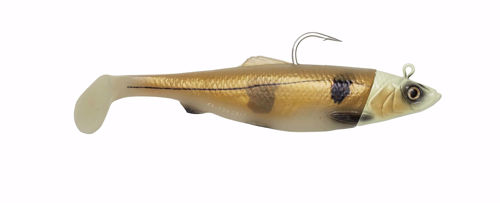 Savage Gear 4D HERRING BIG SHAD 22CM 200G GLOW HADDOCK 2+1PCS