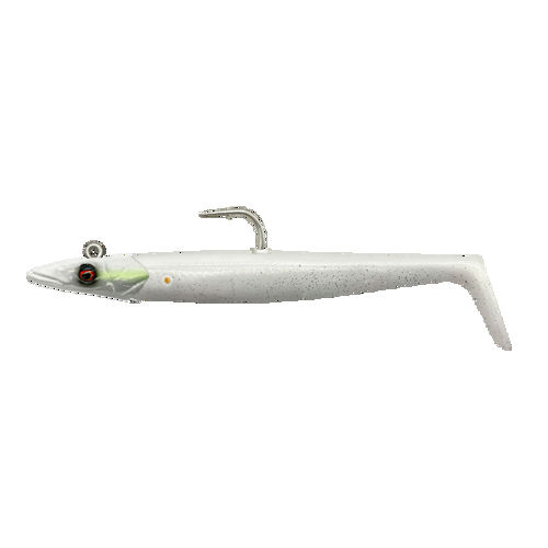 SG SANDEEL V2 18CM 86G WHITE PEARL SILVER 2+1