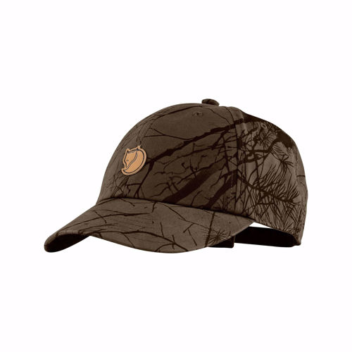 Fjällräven Lappland Camo Cap Dark Olive Camo
