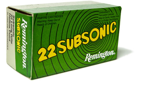 Remington HP SUBSONIC 22 Long Rifle