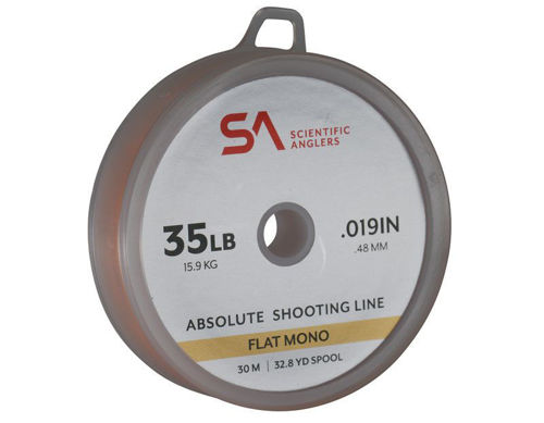 SA Absolute Shooting Line Flat Mono 42lb 600m Chartreuse