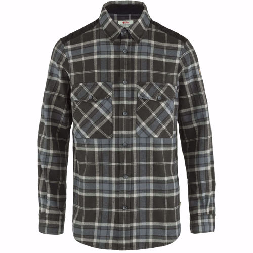 Fjällräven Övik Twill Shirt Black - Fog