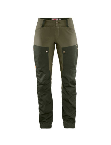 Fjällräven Keb Trousers Curved W Deep Forest-Laurel Green